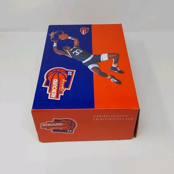 Ewing Athletics Orion Low White Leather Rebound by Patrick Ewing Men's Sneaker - Picture 12 of 13